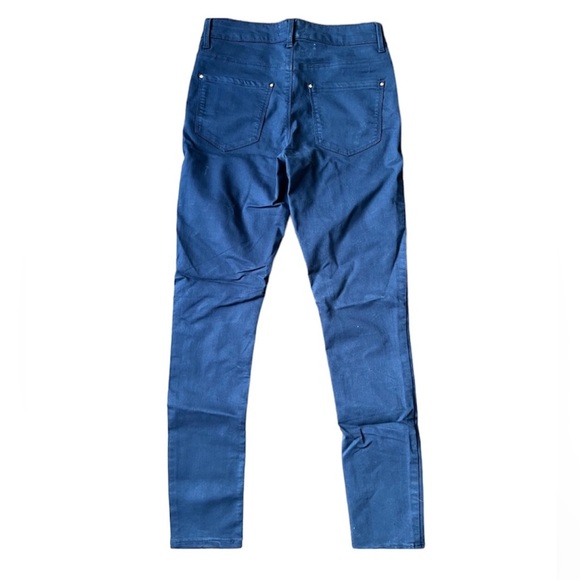 Forever 21 Blue Skinny Mid Rise Jeans Size 26 - Picture 2 of 4